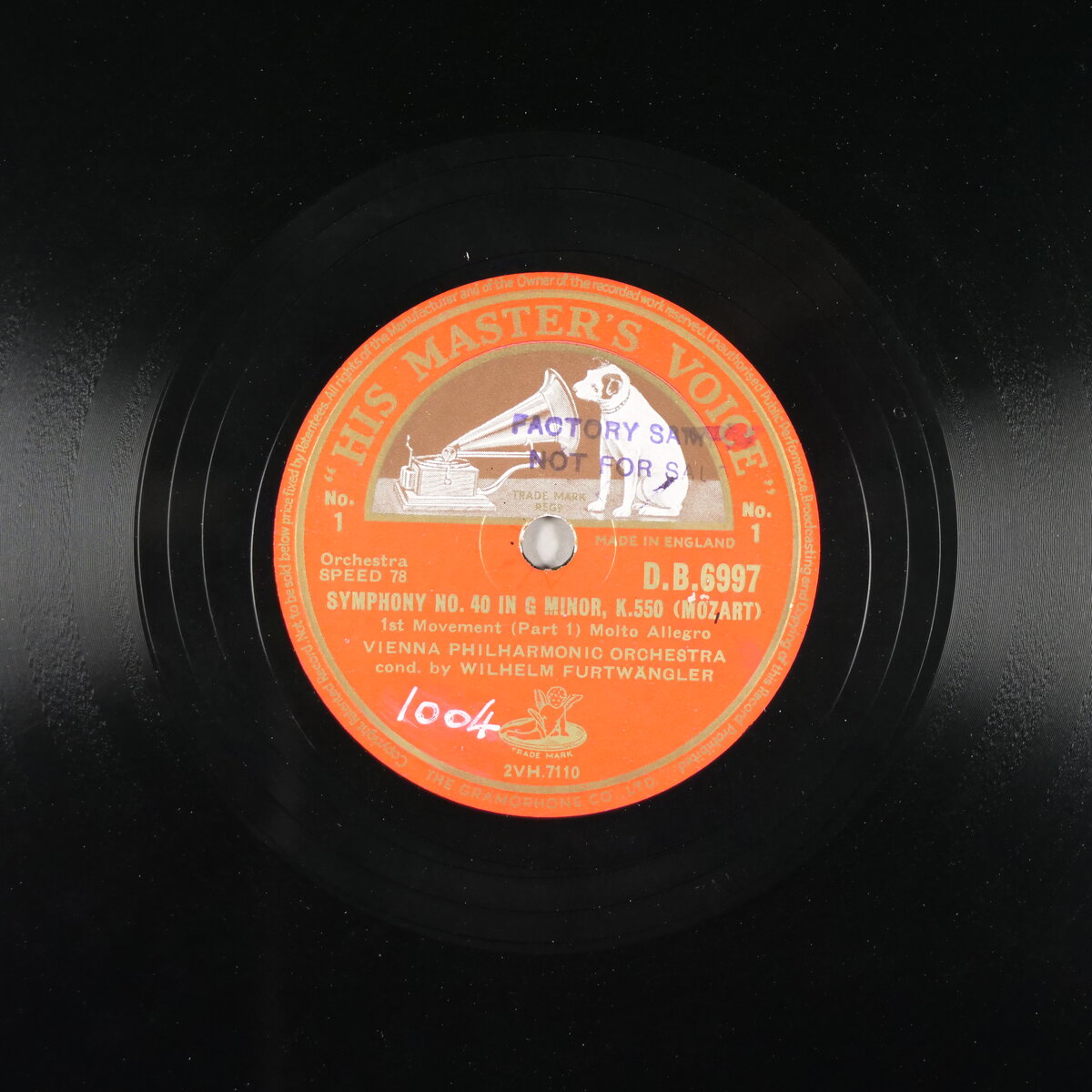 Symphonie Nr. 40 in g-Moll KV 550 - 1. Teil