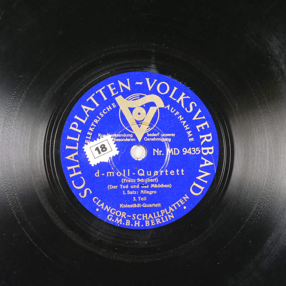 D-Moll-Quartett (Der Tod und das Mädchen) - 1. Teil