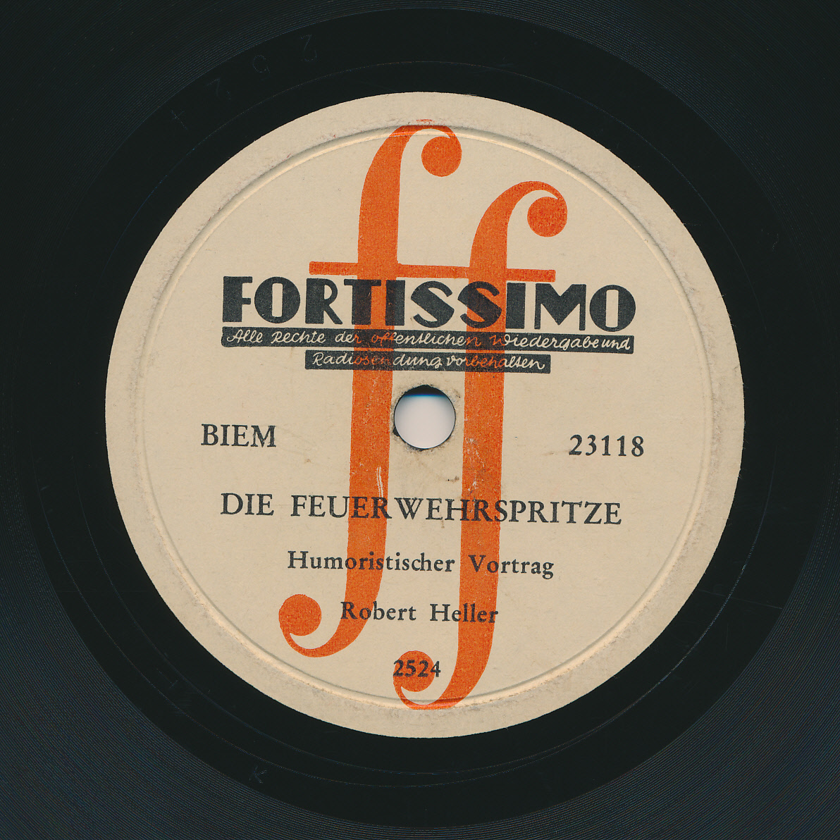 Die Feuerwehrspritze