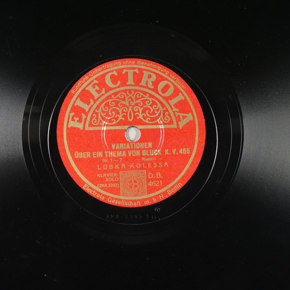 Variationen über ein Thema von Gluck KV 455 Nr. 1–7