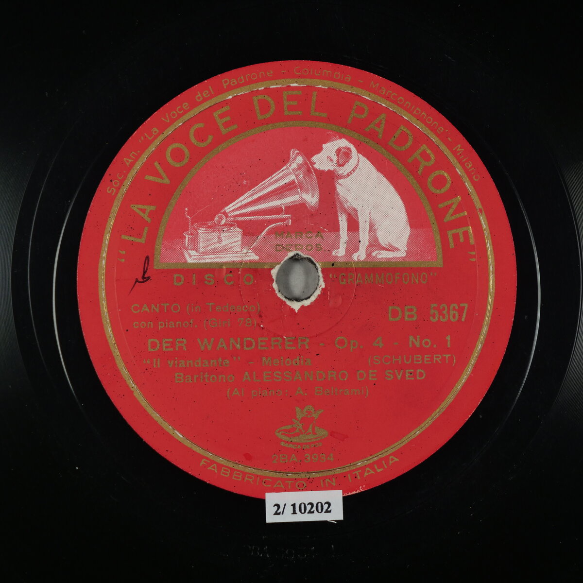 Der Wanderer op. 4 No. 1