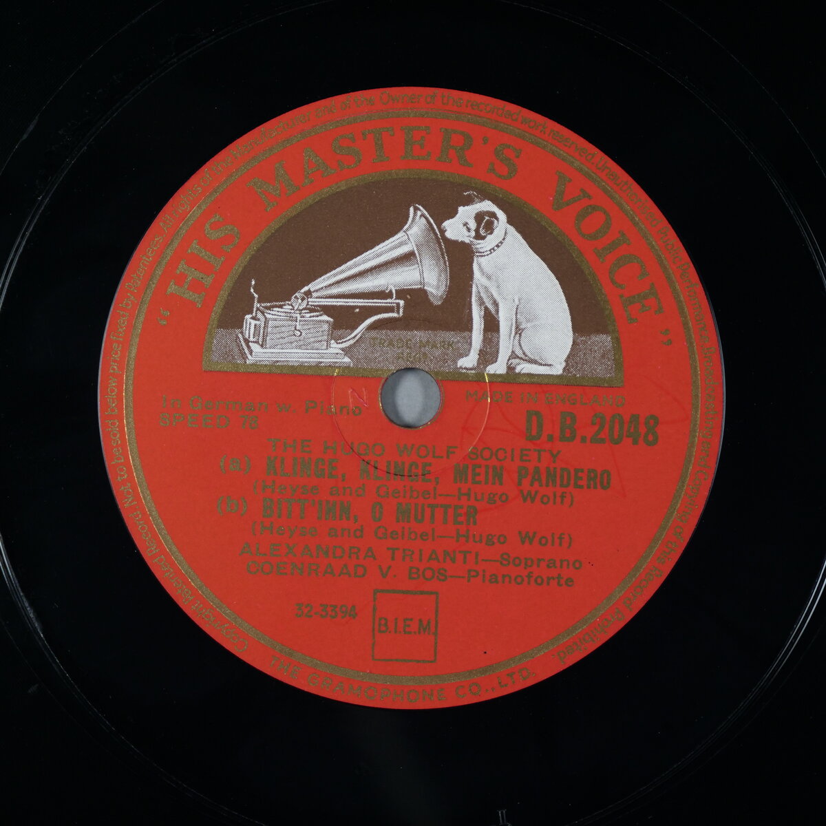 a. Klinge, klinge, mein Pandero - b. Bitt' ihn, o Mutter