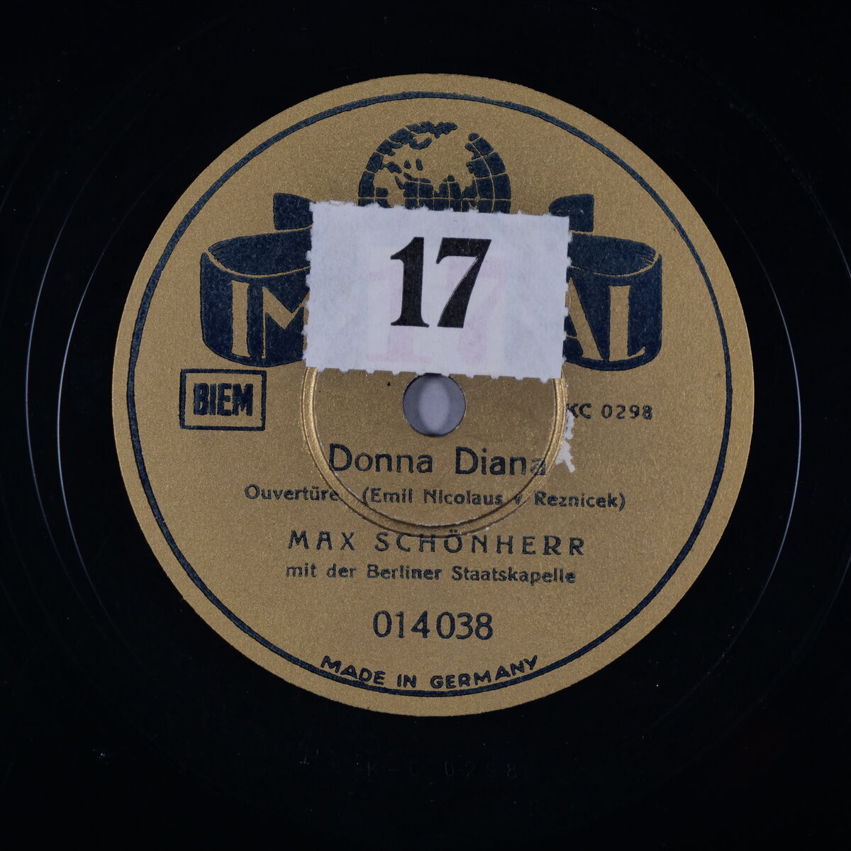 Ouvertüre aus: Donna Diana