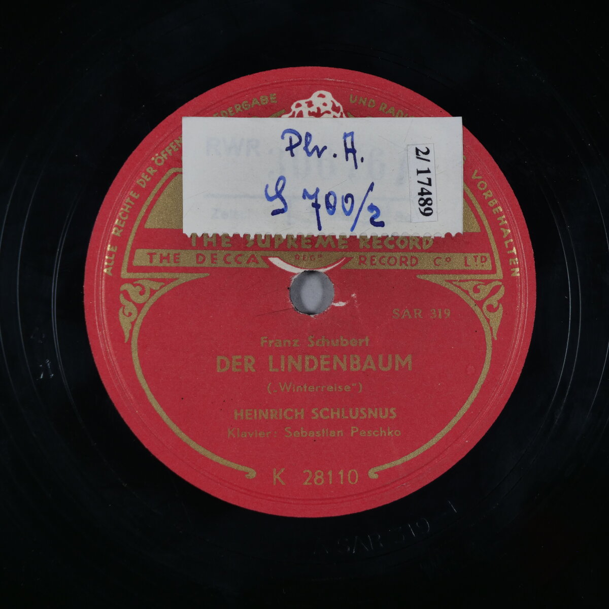 Der Lindenbaum