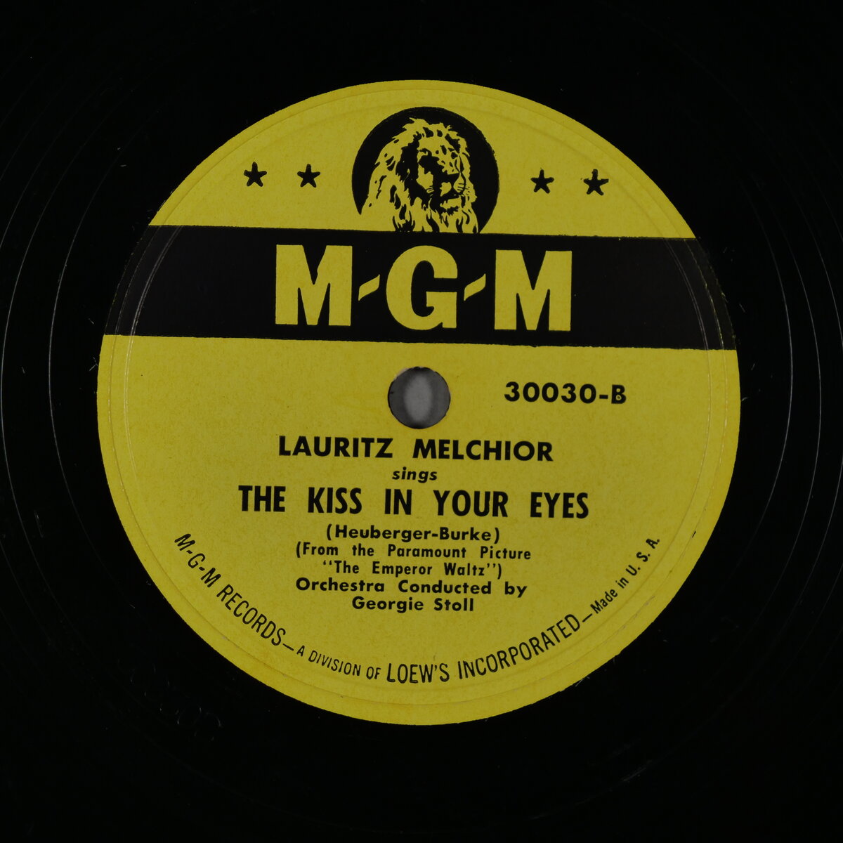 The Kiss in Your Eyes