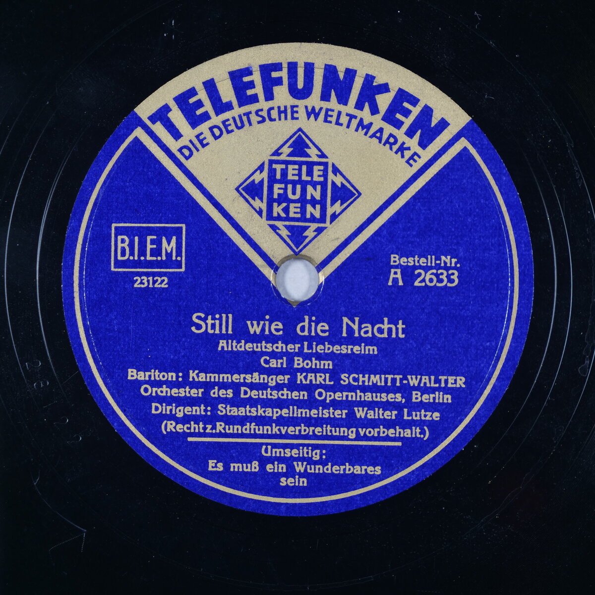 Still wie die Nacht