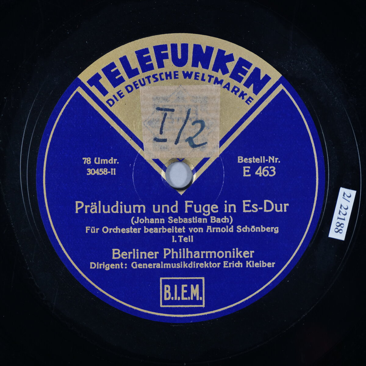 Präludium und Fuge in Es-Dur - 1. Teil