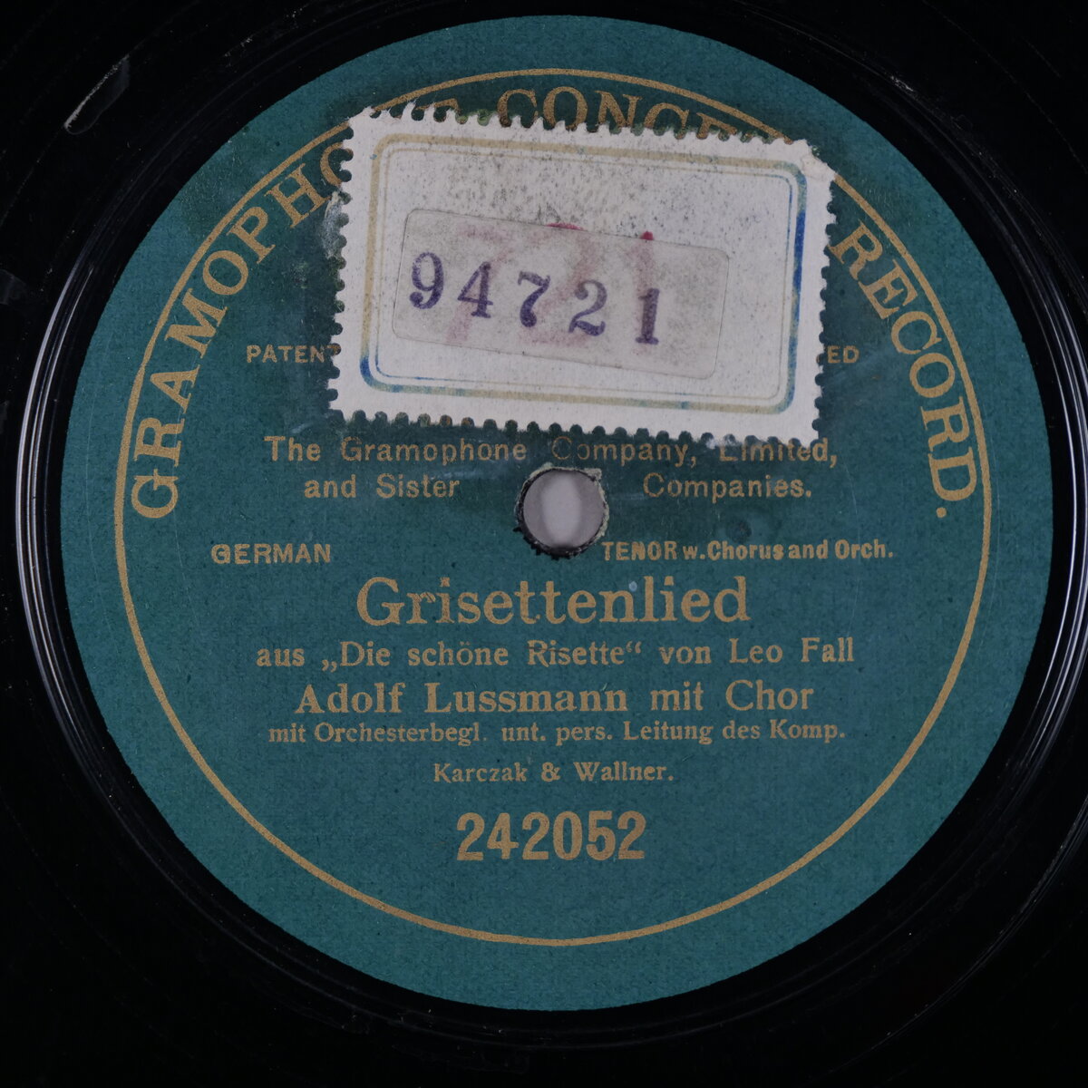 Grisettenlied