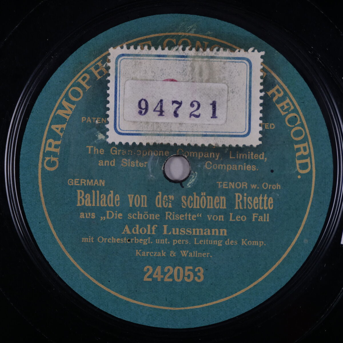 Ballade von der schönen Risette