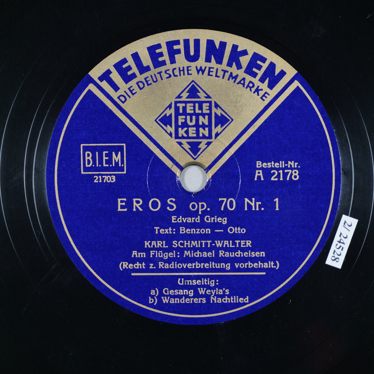 Eros op. 70 Nr. 1