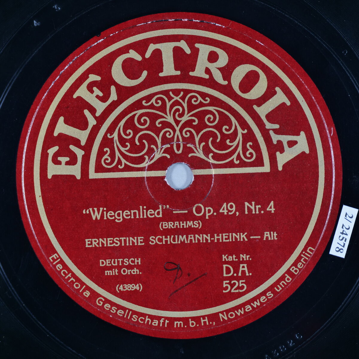 Wiegenlied op. 49 Nr. 4