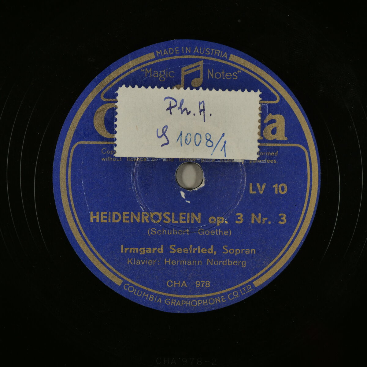 Heidenröslein op. 3 Nr. 3