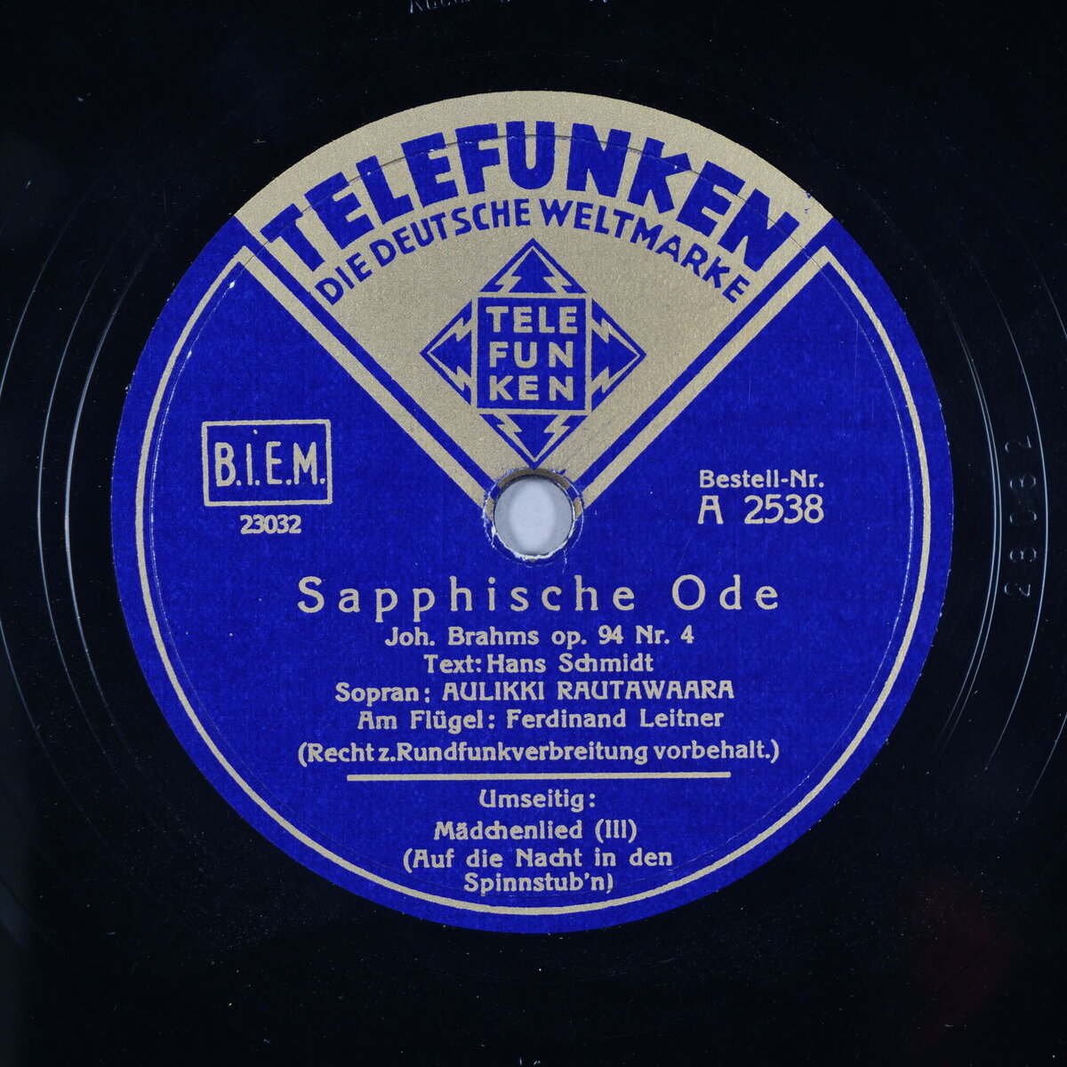 Sapphische Ode