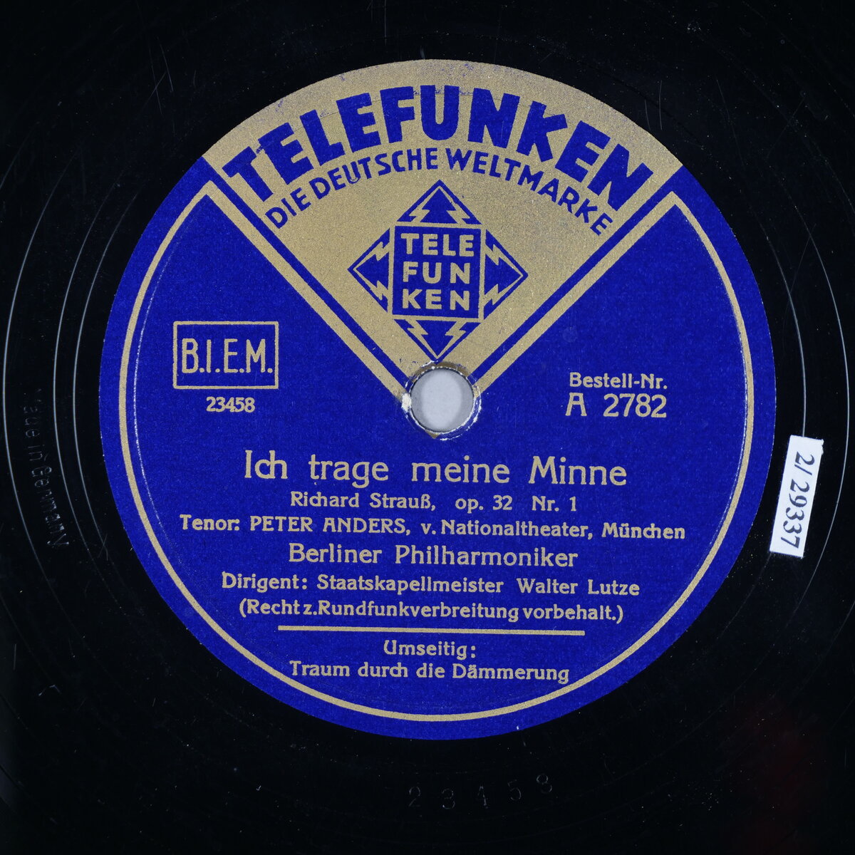 Ich trage meine Minne