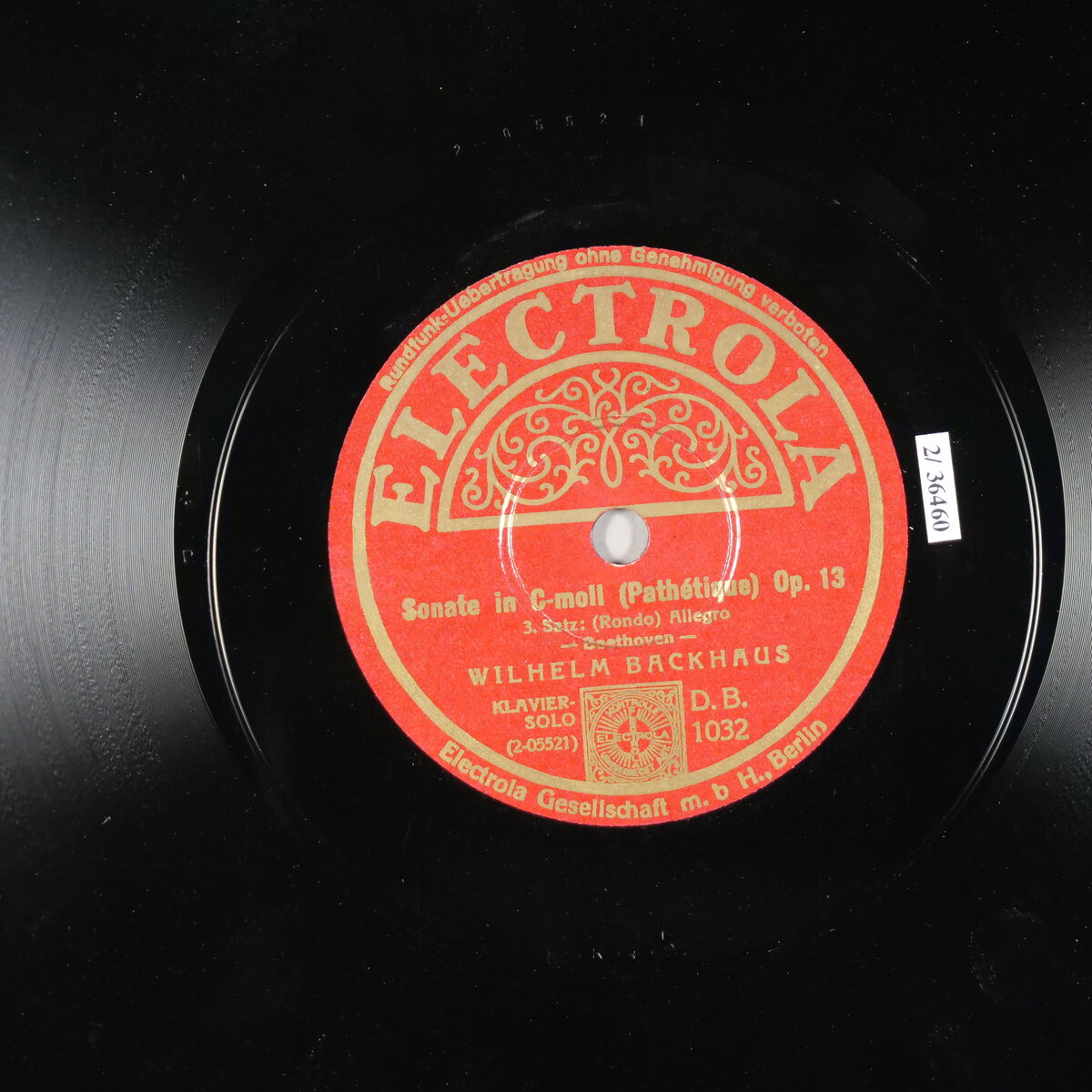Sonate c-Moll op. 13 - 3. Teil
