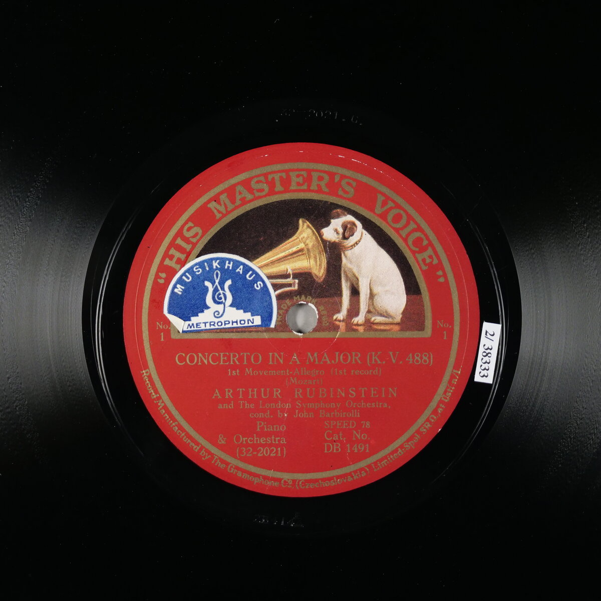 Concerto in A Major KV 488 - No. 1