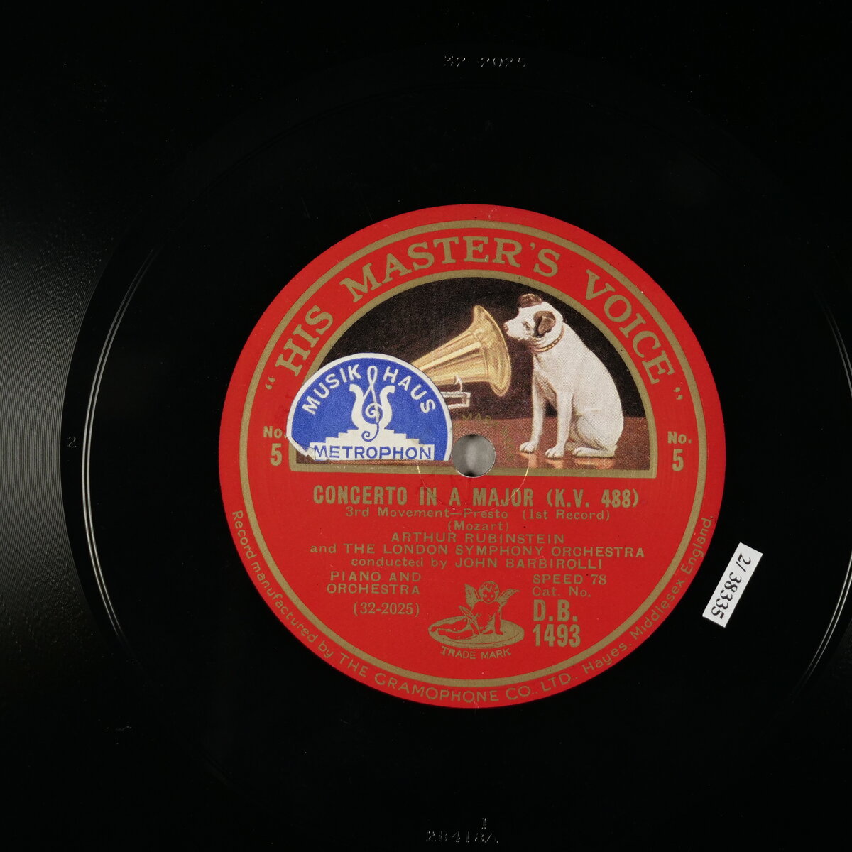 Concerto in A Major KV 488 - No. 5