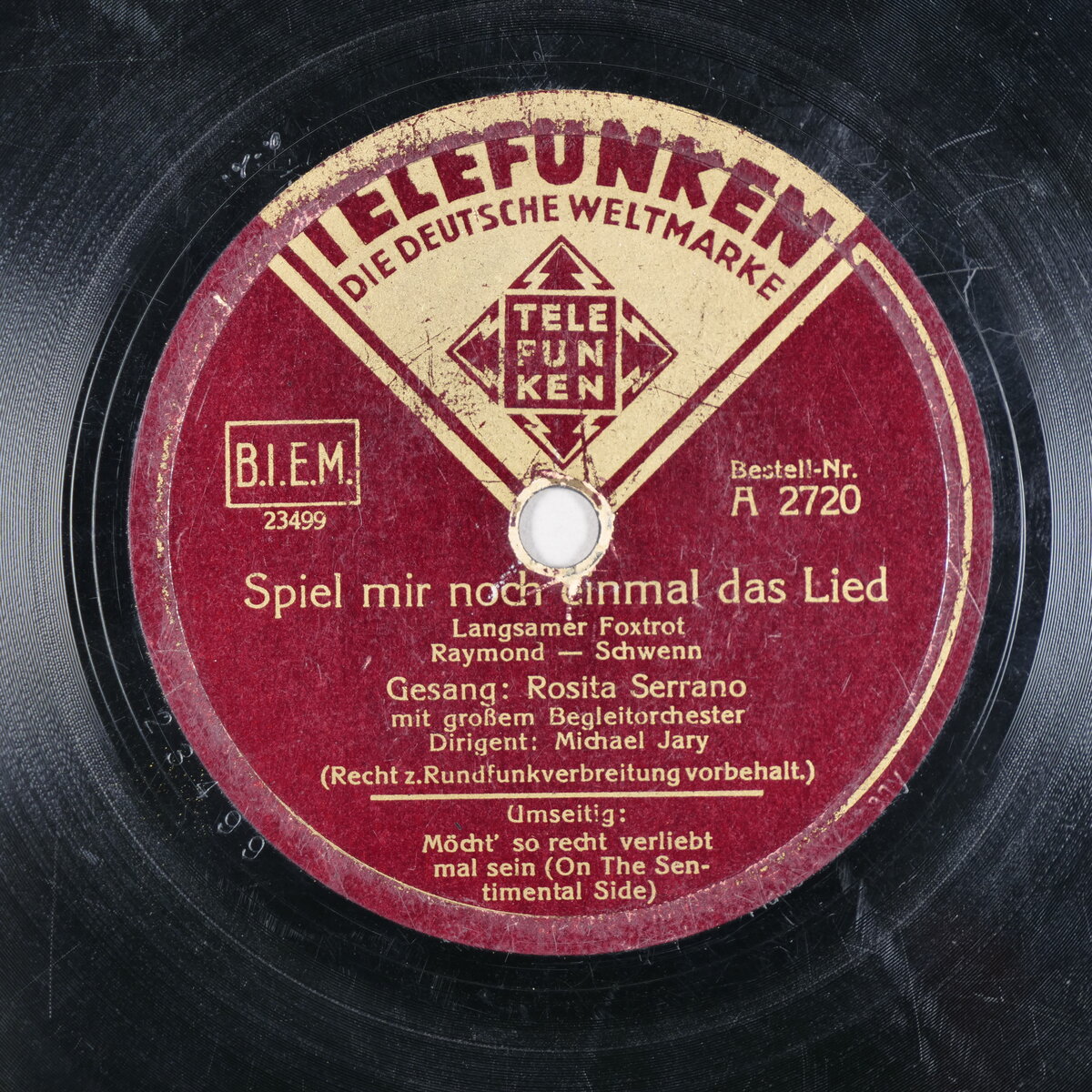 Spiel mir noch einmal das Lied