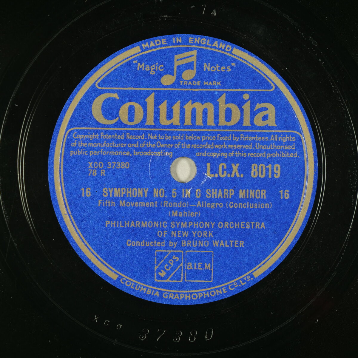 Symphonie Nr. 5 cis-Moll - 16. Teil