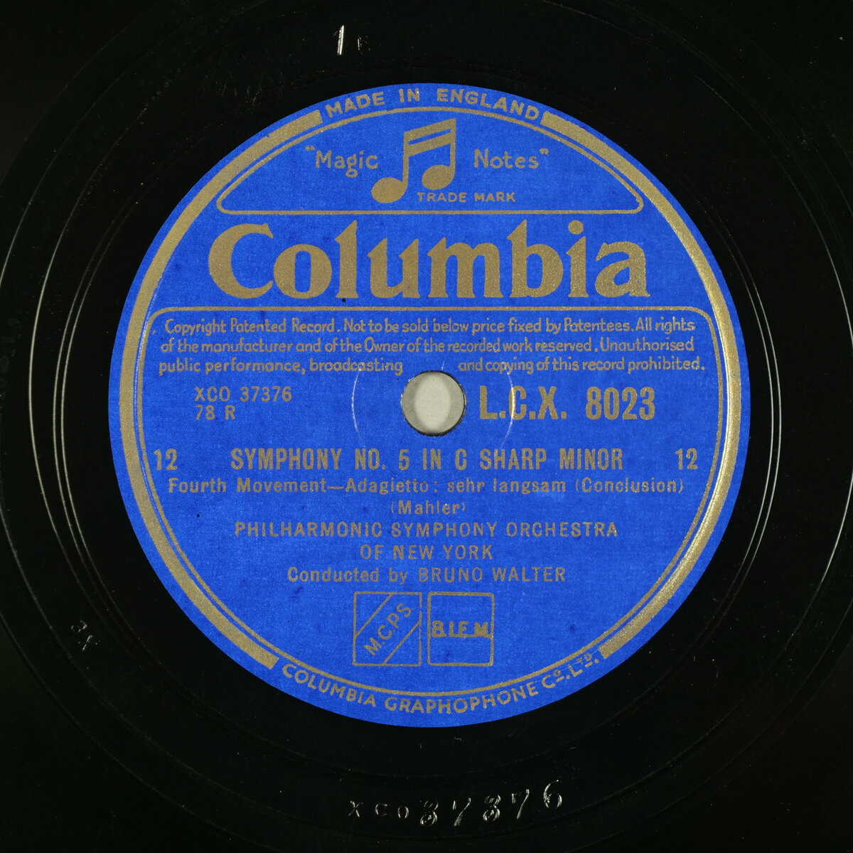 Symphonie Nr. 5 cis-Moll - 12. Teil