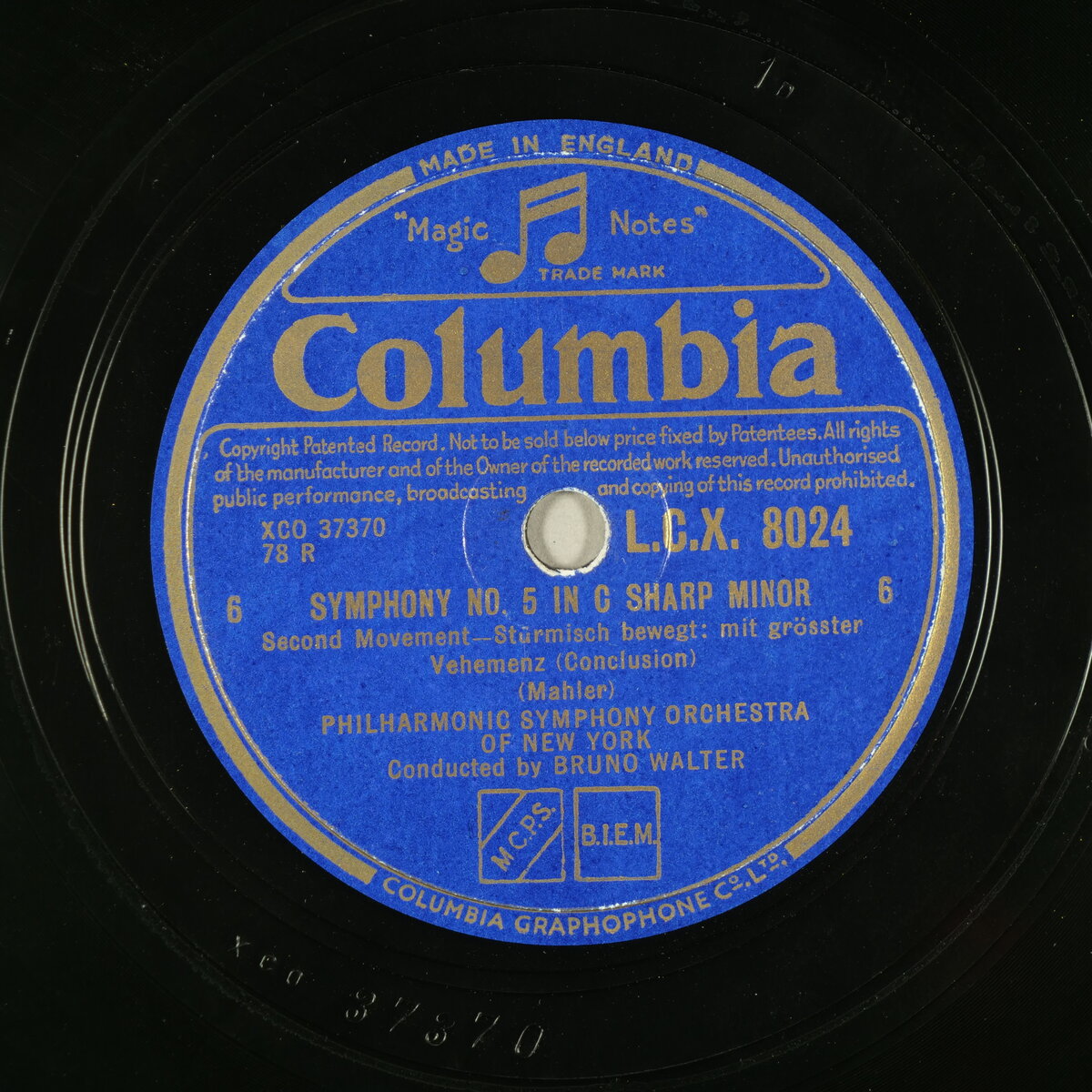 Symphonie Nr. 5 cis-Moll - 6. Teil