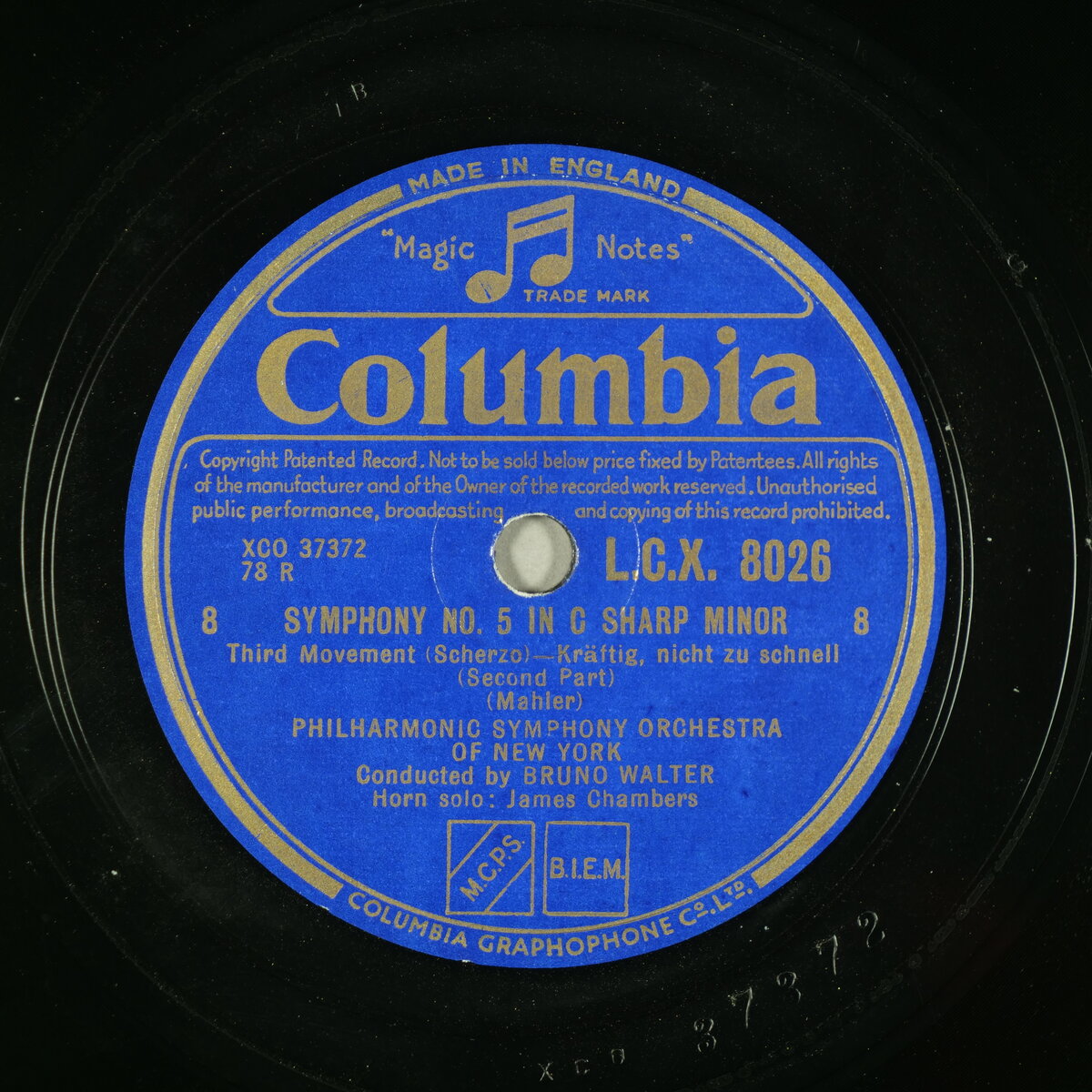 Symphonie Nr. 5 cis-Moll - 8. Teil