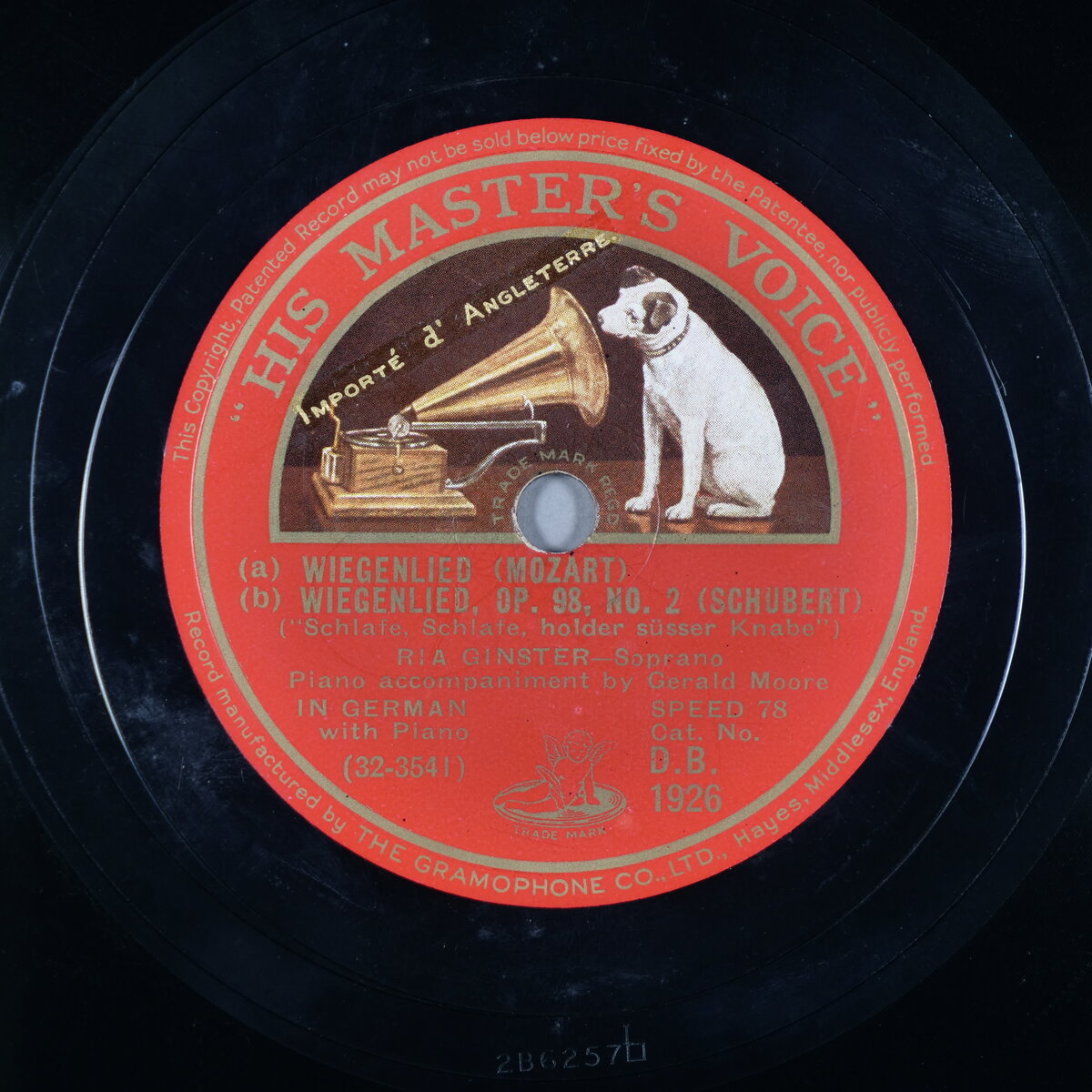 a) Wiegenlied - b) Wiegenlied op. 98 No. 2