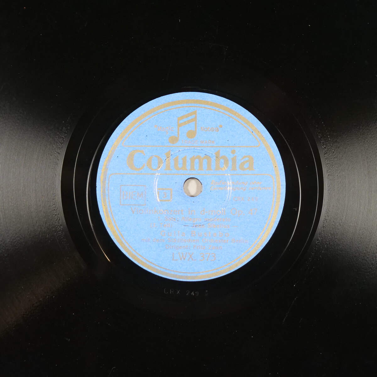 Violinkonzert d-Moll op. 47 - 3. Teil
