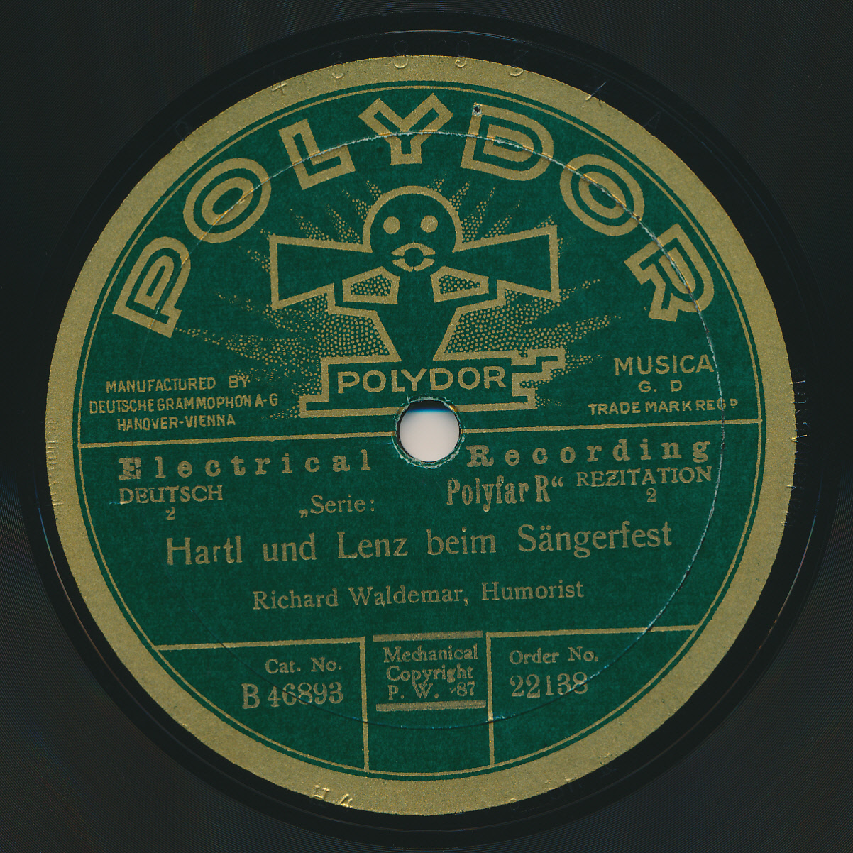 Hartl und Lenz beim Sängerfest