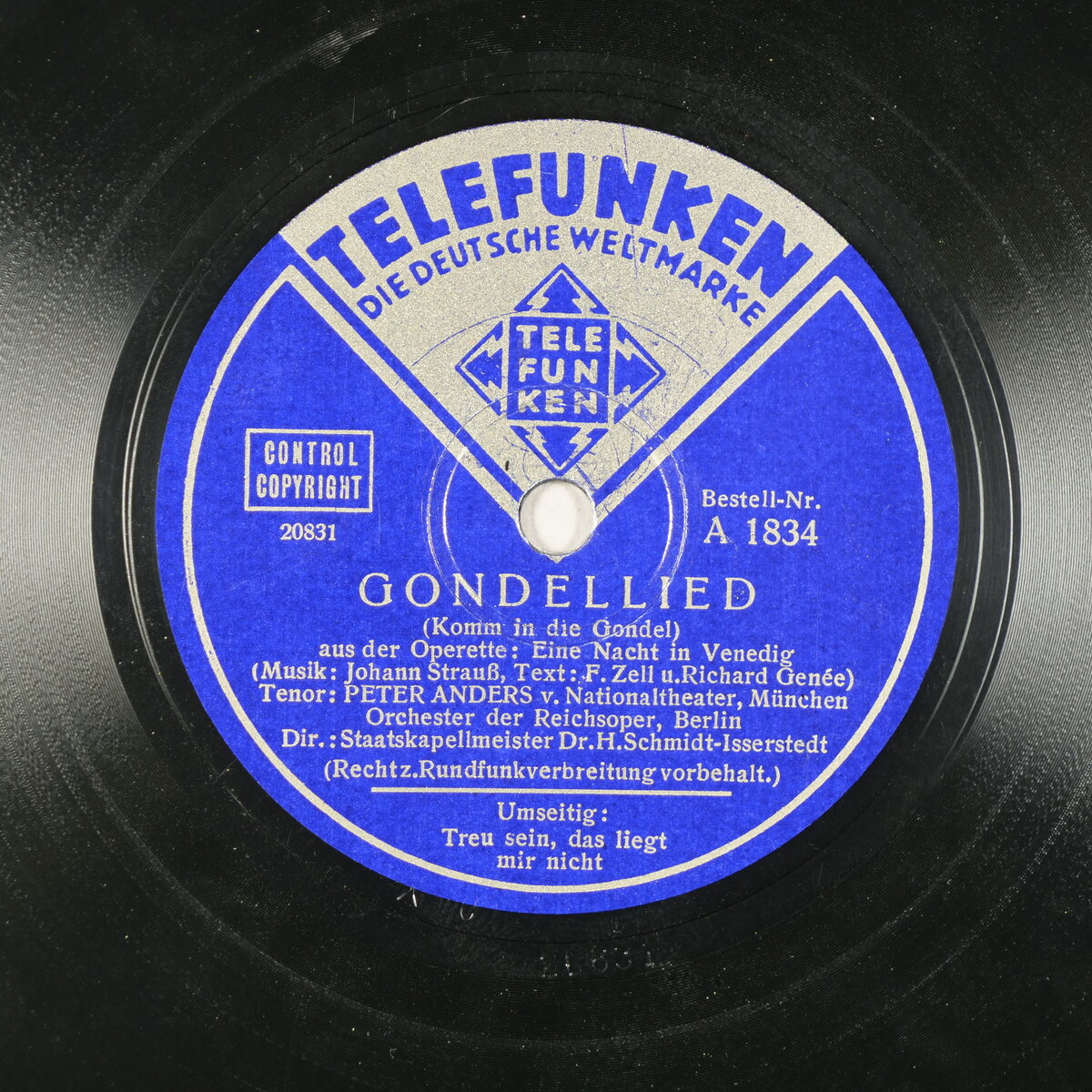 Gondellied (Komm in die Gondel)