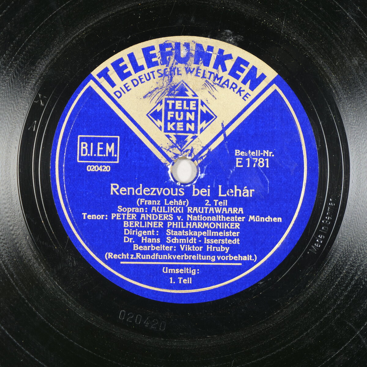 Rendezvous bei Lehár - 2. Teil