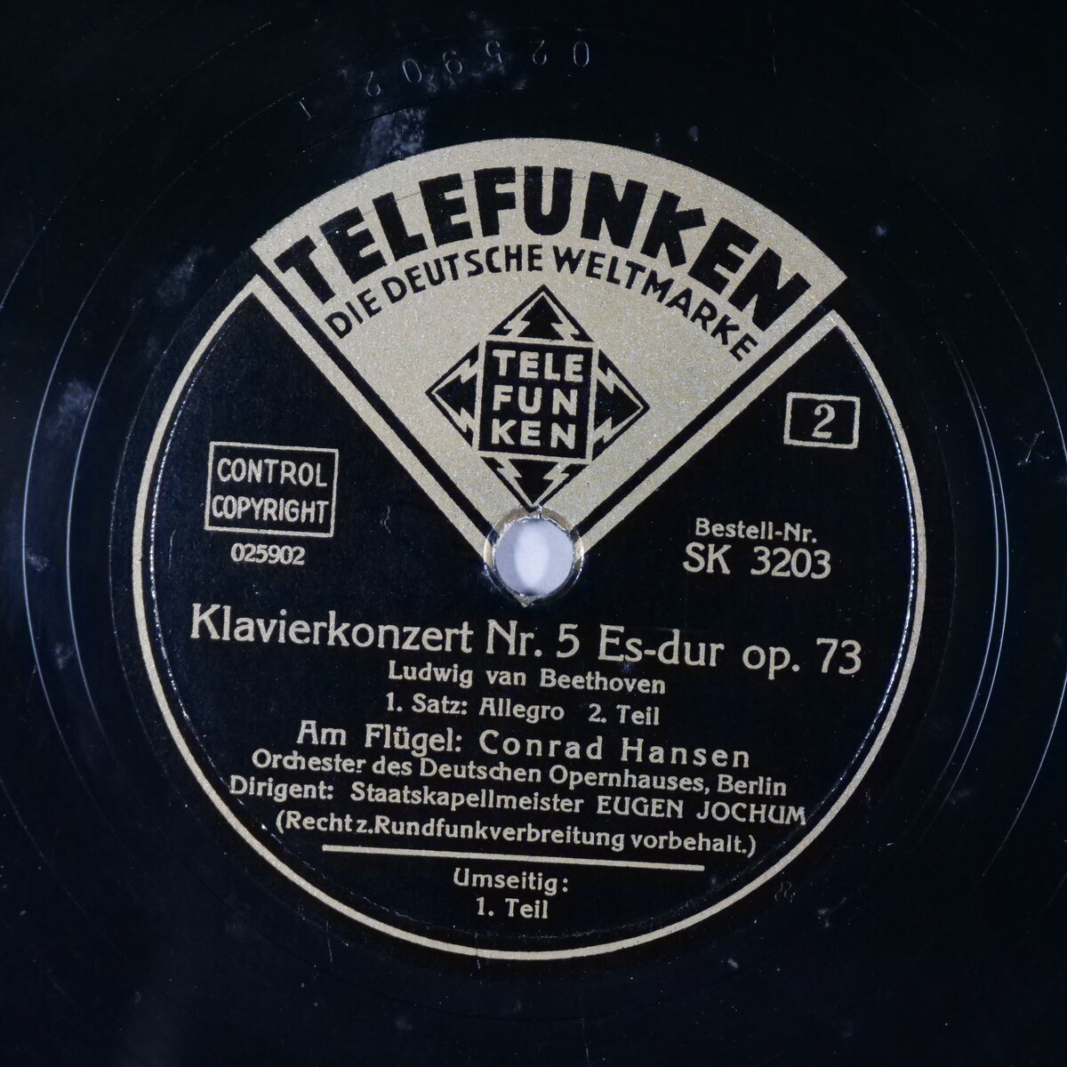 Klavierkonzert Nr. 5 Es-Dur op. 73 - 2. Teil