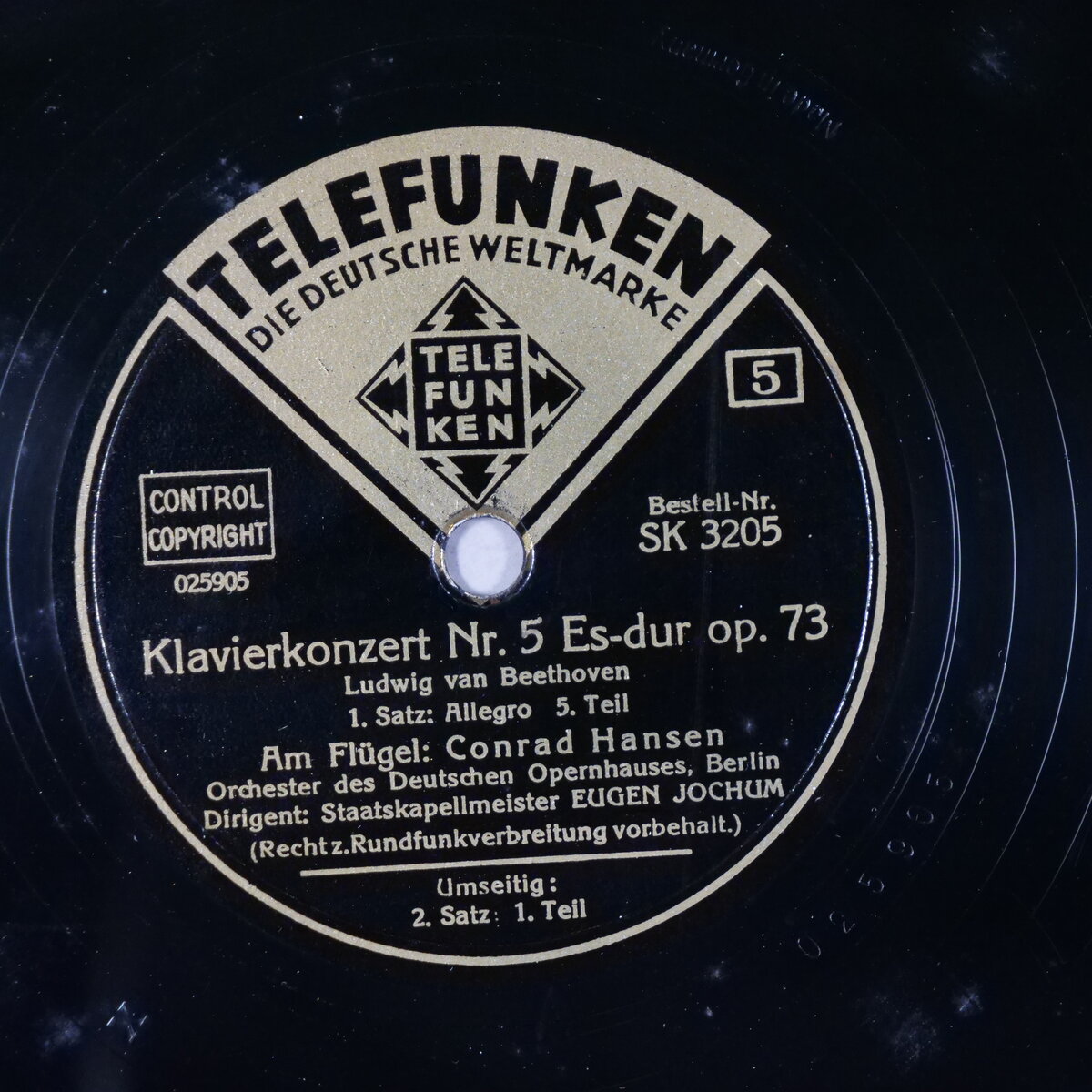 Klavierkonzert Nr. 5 Es-Dur op. 73 - 5. Teil