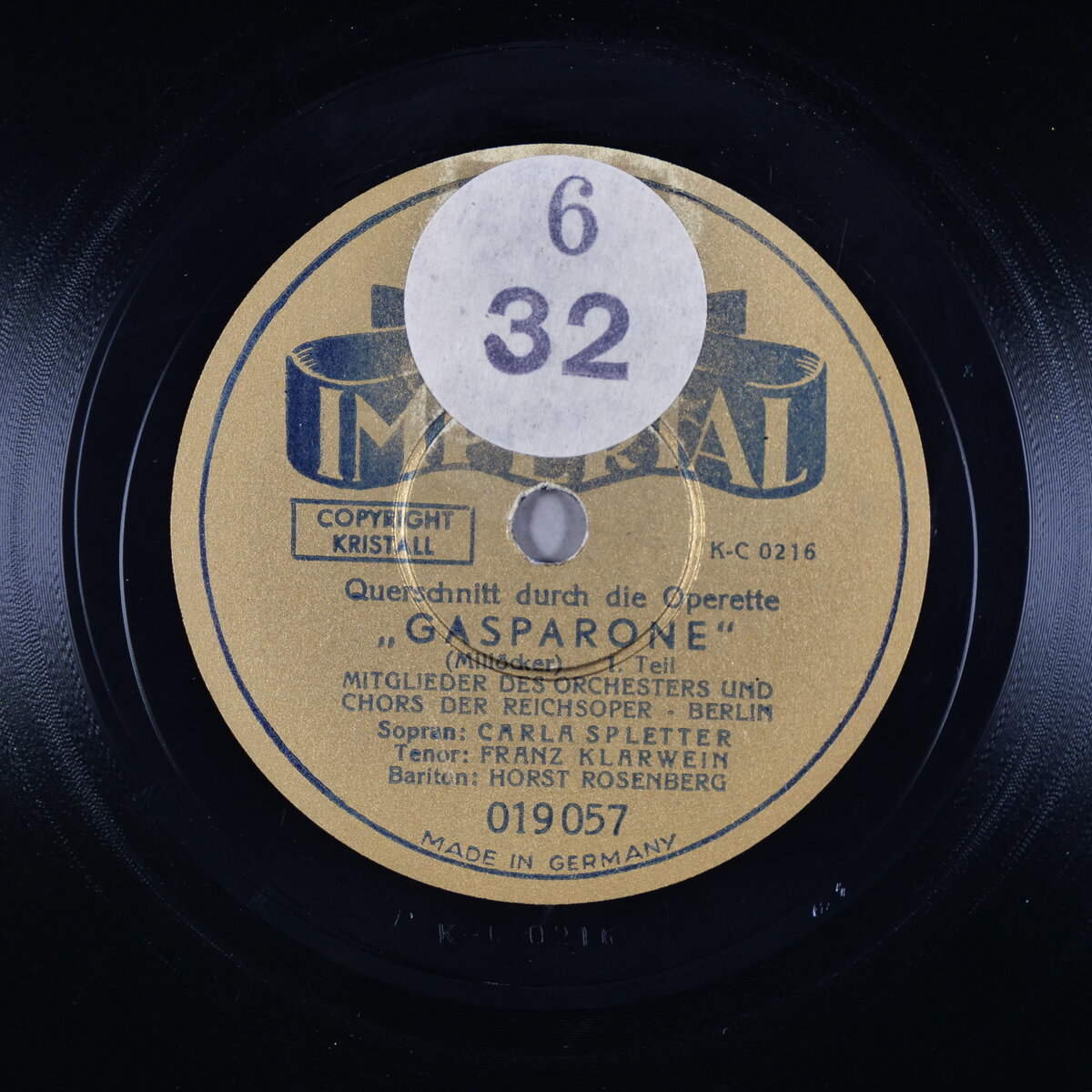 Gasparone - 1. Teil