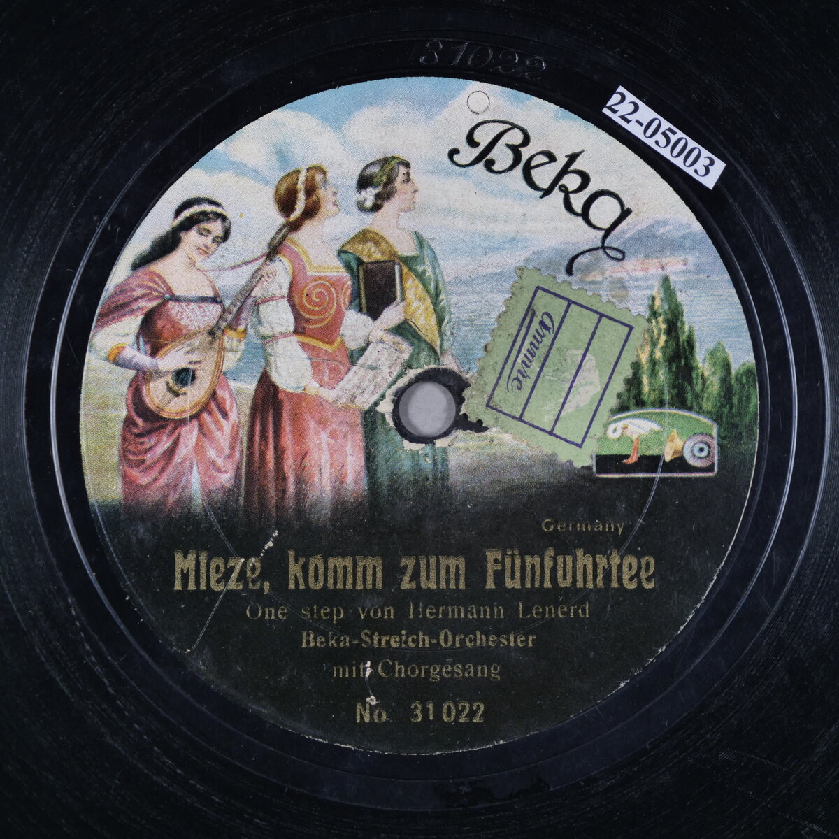 Mieze, komm zum Fünfuhrtee