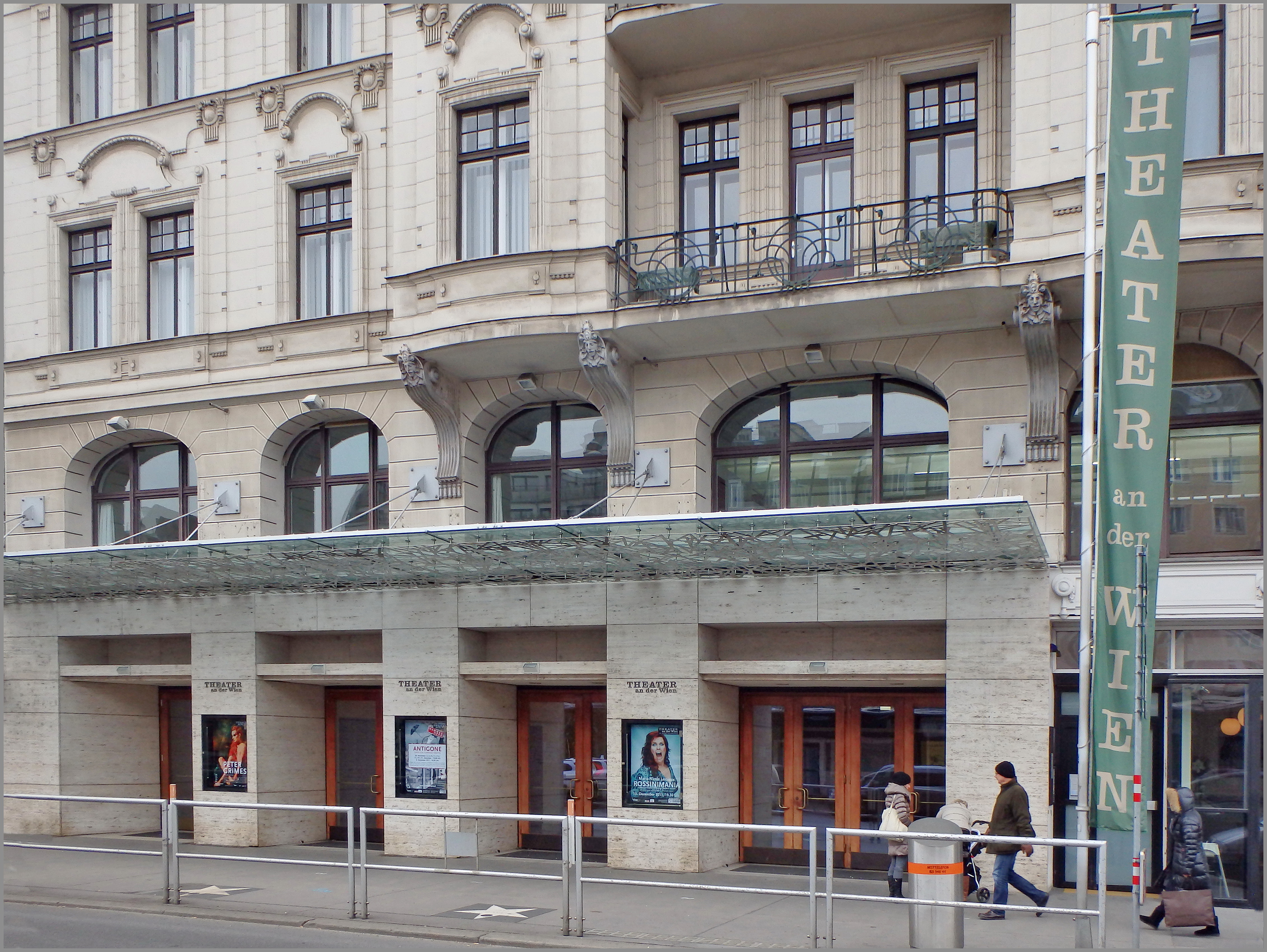 Das Theater an der Wien. Bild: CC BY-SA 3.0 AT. Österreichische Mediathek 2015.