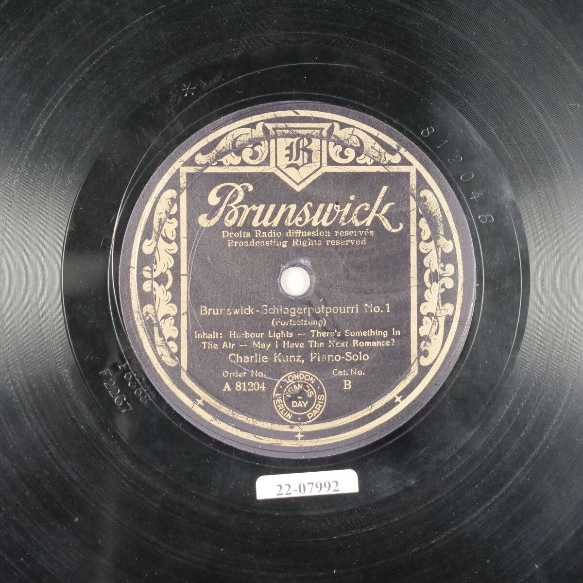 Brunswick-Schlagerpotpourri No. 1 - 2. Teil