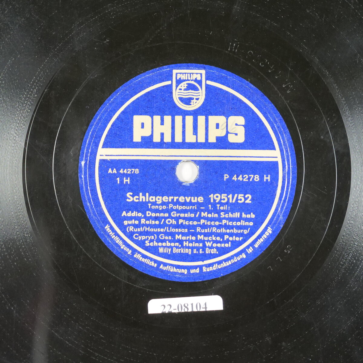 Schlagerrevue 1951/52 - 1. Teil