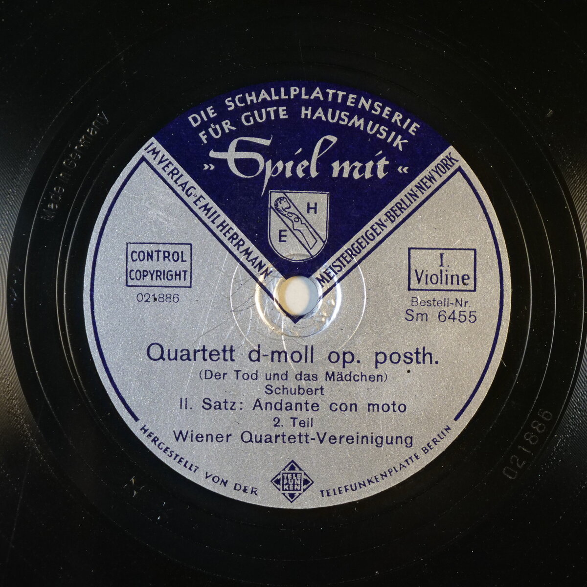 Streichquartett Nr. 14 d-Moll D 810 - 2. Teil