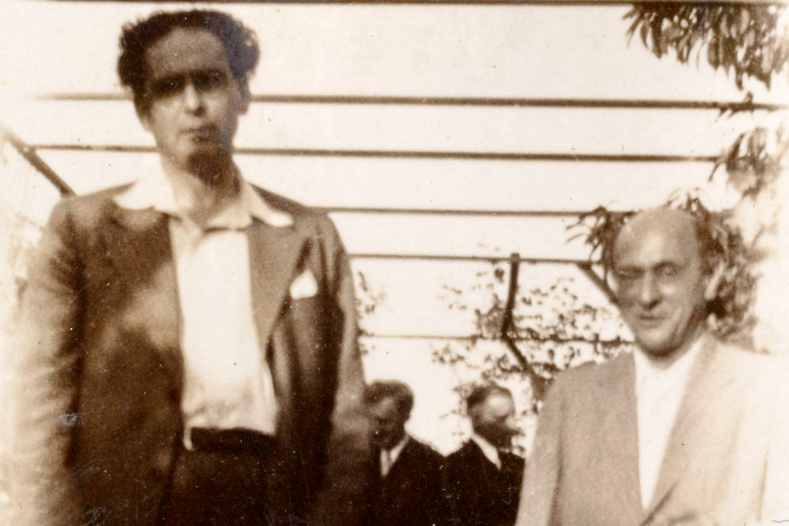 Otto Klemperer and Arnold Schönberg, Arnold Schönberg Center, CC BY-SA 3.0 AT